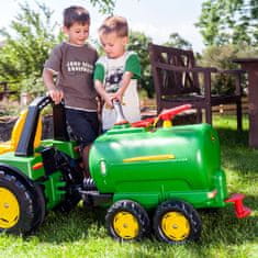 Rolly Toys Rolly Toys Rollytrailer Cysterna John Deere Dwuosiowa + Pompka