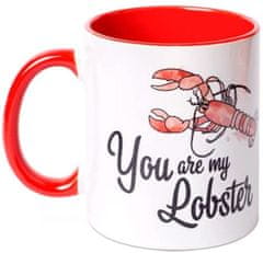 CurePink Keramický hrnek Friends|Přátelé: You are my Lobster (objem 315 ml)