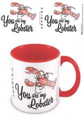 CurePink Keramický hrnek Friends|Přátelé: You are my Lobster (objem 315 ml)