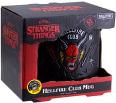 CurePink Keramický 3D hrnek Stranger Things: Hellfire Club Demon (objem 400 ml)