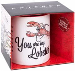 CurePink Keramický hrnek Friends|Přátelé: You are my Lobster (objem 315 ml)