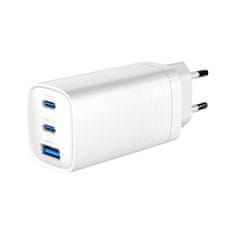 Gembird PD nabíječka 1xUSB-A 2xUSB-C 65W bilá