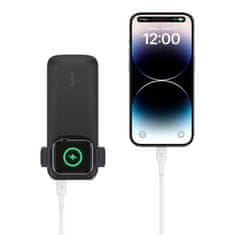 Belkin Bezdrátové nabíjení pro Apple Watch + USB-C PowerBanka, 10000mAh, černá