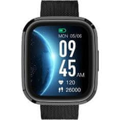 Garett Smartwatch GRC STYLE Black steel