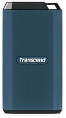 Transcend ESD410C 1TB, USB 20Gbps Type C, Externí odolný SSD disk (3D NAND flash), 2000MB/R, 2000MB/W, modrý