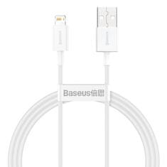 BASEUS Datový kabel Superior Series USB/Lightning 1m (2.4 A) bílá