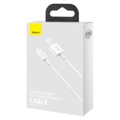 BASEUS Datový kabel Superior Series USB/Lightning 1m (2.4 A) bílá