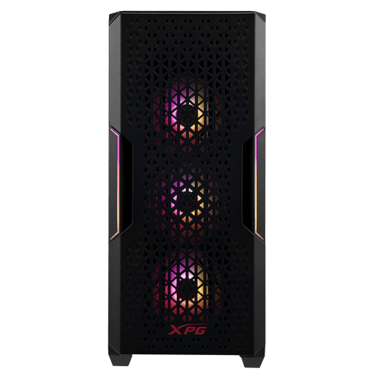 Adata XPG STARKER AIR skříň černá 4xFAN + USB-C