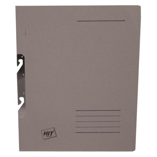 HIT Závěsné papírové rychlovazače Office - A4, šedé, 50 ks