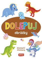 Dolepuj obrázky Dinosauři / Dinosaury