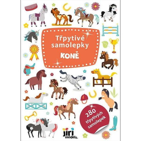 Koně - Třpytivé samolepky