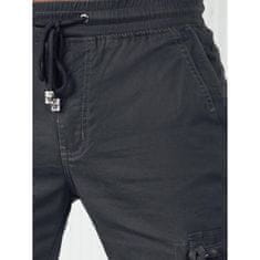 Dstreet Pánské bojové kalhoty LES šedé ux4183 S