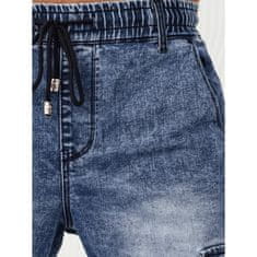 Dstreet Pánské bojové kalhoty SEW modré ux4229 XL