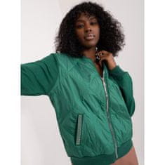 RELEVANCE Dámská bunda bomber SEWA tmavě zelená RV-BL-8223.05_406277 L-XL