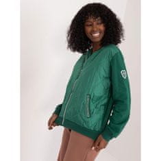 RELEVANCE Dámská bunda bomber SEWA tmavě zelená RV-BL-8223.05_406277 L-XL