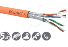 Solarix Instalační kabel CAT7 SSTP LSOH Cca-s1,d1,a1 500m/cívka SXKD-7-SSTP-LSOH