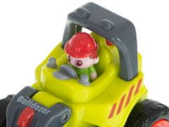WOWO HOLA Stavební Auto Buldozer - Vzdělávací Hračka pro Děti od 2 let