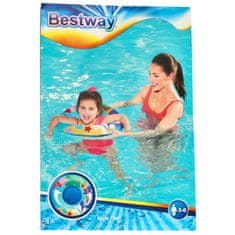 WOWO Bestway 36113 - Nafukovací Plavecký Kruh s Delfíny, 51 cm, pro Děti 3-6 let, Max. Zátěž 60 kg