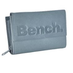 Bench Kožená peněženka Wonder, kouřově modrá