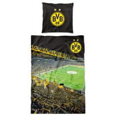 FotbalFans Povlečení Borussia Dortmund, stadion, bavlna, 135x200 / 80x80