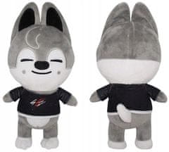 INTEREST SKZOO Plyšový Wolf Chan s Stray Kids Vlk - Plyšák 24 cm))