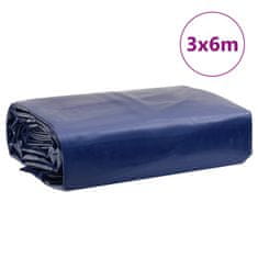 Greatstore Plachta modrá 3 x 6 m 600 g/m²