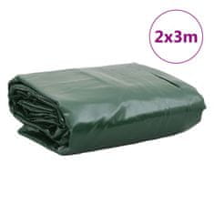 Vidaxl Plachta zelená 2 x 3 m 650 g/m²