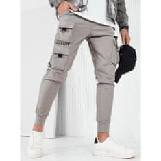 Dstreet Pánské bojové kalhoty VORES šedé ux4156 M