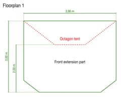 Coleman Octagon Front extend