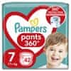 Pampers Pants vel. 7, 42 ks, 17kg+