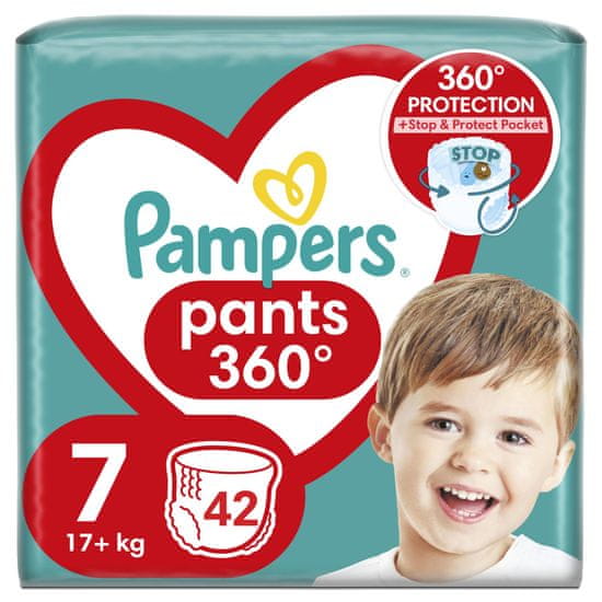 Pampers Pants vel. 7, 42 ks, 17kg+