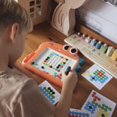 WOOPIE WOOPIE Dětská magnetická tabule Montessori MagPad Dinosaur