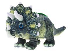 Mikro Trading Triceratops plyšový - 38 cm - stojící 