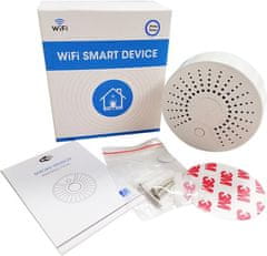 iQtech SmartLife kouřový senzor SM01, Wi-Fi (iQTSM01)