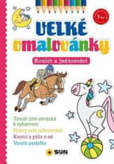 Velké omalovánky - Koníci a jednorožci