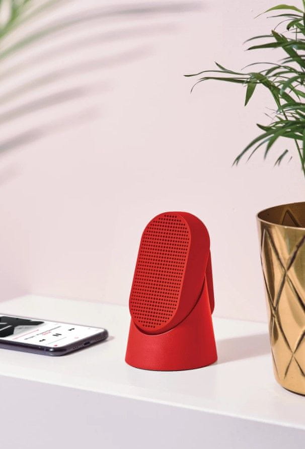  moderní bezdrátový přenosný reproduktor lexon mino t krásný design mini rozměry bluetooth tws párování 