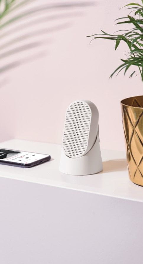  moderní bezdrátový přenosný reproduktor lexon mino t krásný design mini rozměry bluetooth tws párování 