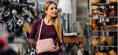 Vuch Dámská crossbody kabelka Luliane Pink