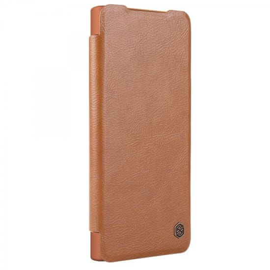 Nillkin  Qin Book Prop Pouzdro pro Samsung Galaxy S24 Brown