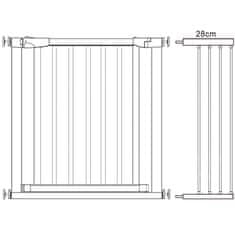 Springos Ochranná bariéra pre deti 75-110 cm SPRINGOS SG0012C