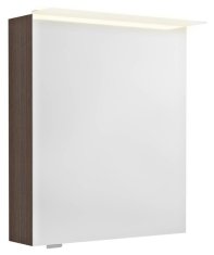 SAPHO LINEX galerka s LED osvětlením, 60x70x15cm, levá/pravá, borovice rustik LX060-0016 - Sapho