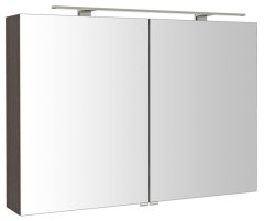 SAPHO RIWA galerka s LED osvětlením, 101x70x17cm, borovice rustik RIW100-0016 - Sapho