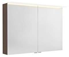 SAPHO LINEX galerka s LED osvětlením, 100x70x15cm, borovice rustik LX100-0016 - Sapho