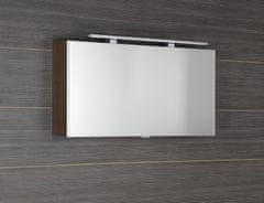 SAPHO CLOE galerka s LED osvětlením 100x50x18cm, borovice rustik CE100-0016 - Sapho