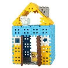 WOWO MARIOINEX Mini Vafle - Stavební Bloky s Farmářským Motivem, 185 Prvků, Polská Výroba