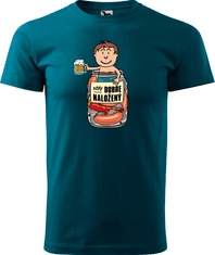 Hobbytriko Vtipné tričko - Vždycky dobře naložený Barva: Námořní modrá (02), Velikost: 4XL