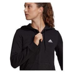 Adidas Mikina černá 158 - 163 cm/S Essentials Fullzip Hoodie