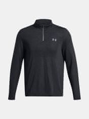 Under Armour Tričko UA SEAMLESS STRIDE 1/4 ZIP-GRY S