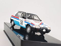 IXO MODELS Škoda Favorit 136L, No.50, Berger, rallye Bohemia 1989 1:43 IXO.