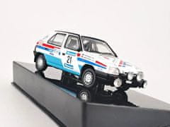 IXO MODELS Škoda Favorit 136L, No.21, Křeček, Barum rallye 1990 1:43 IXO.